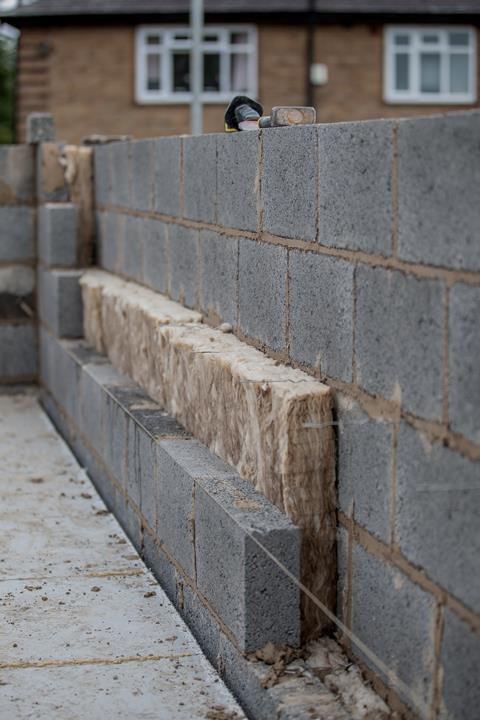 Prioritise thermal performance and ease of correct installation