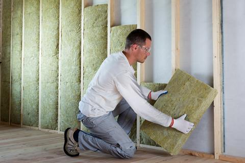 Insulation installation credit Rockwool