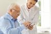 Digital switchover elderly care shutterstock